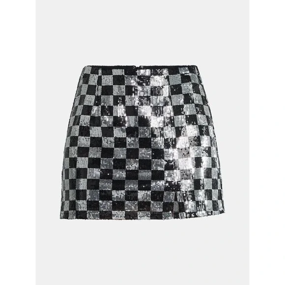 Madden NYC Women's Sequin Mini Skirt XXS - Picture 2 of 7